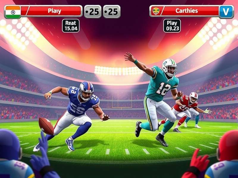 Indian Gridiron Stars Gameplay